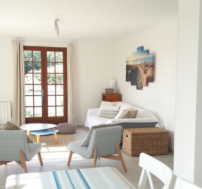 Maison rénovée au calme, jardin, plages